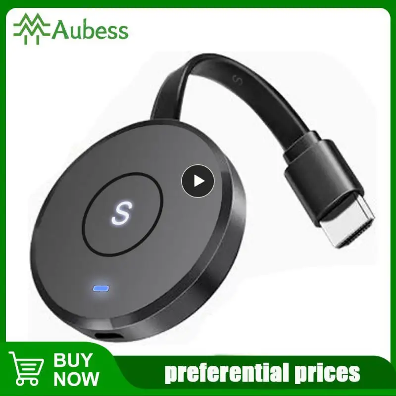 

Беспроводная проекция экрана 5G Dual-Band Delay-Free мобильный телефон TV 4K Ультра высокая четкость изображения проекция экрана