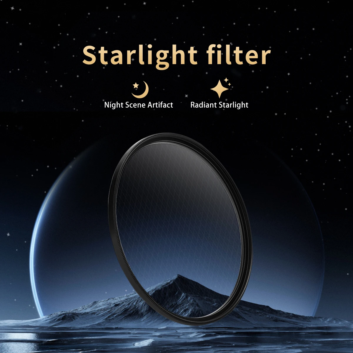 Starlight Jewelry Ring Nail Photography Star Filter