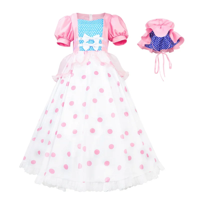

Anime story Bo Peep costume disguis dresses woman Girl suits Halloween cosplay outfits