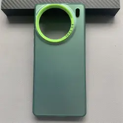 Luxury Metallic Aurora Skin Matte Phone Case Cover for Vivo X90 (IMD green)