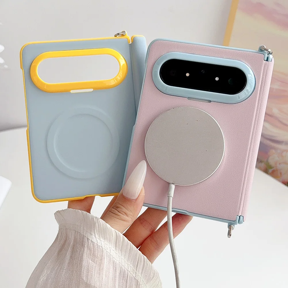 Hinged Phone Case For Huawei Pura X Max With Camera Lens Protection_voghion.com