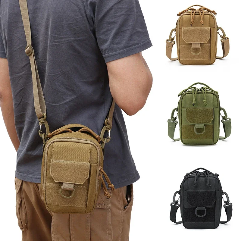 Camo Molle Fanny Pack Camping Waist Backpack for Outdoor Sports