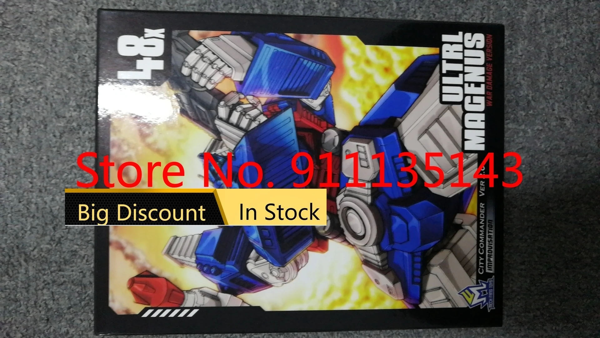 

MFT mf48X mf-48X Ultra Magnus 2.0 3rd Party Third Party Action Figure Toy In Stock