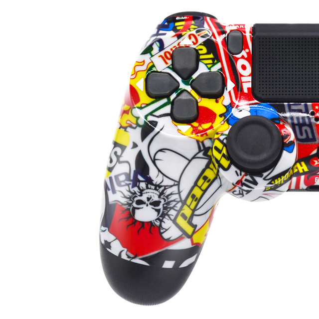 Bluetooth Double Vibration Controller For PS4 PS3 Wireless Gamepad Joystick For PS4 Games Console USB 6Axis Joypad