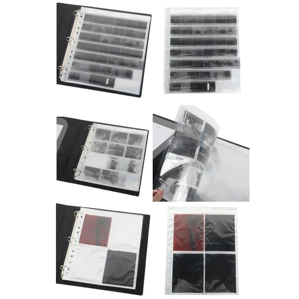 High Resolution Negative Film Storage Pages Acid Free Material Minimize Static Electricity Keep Your Film Safe