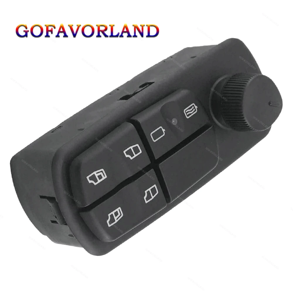 

0045455113 A0045455113 Master Window Control Switch Button Black Plastic For Mercedes Trucks Atego 1998-On Econic 2013-On