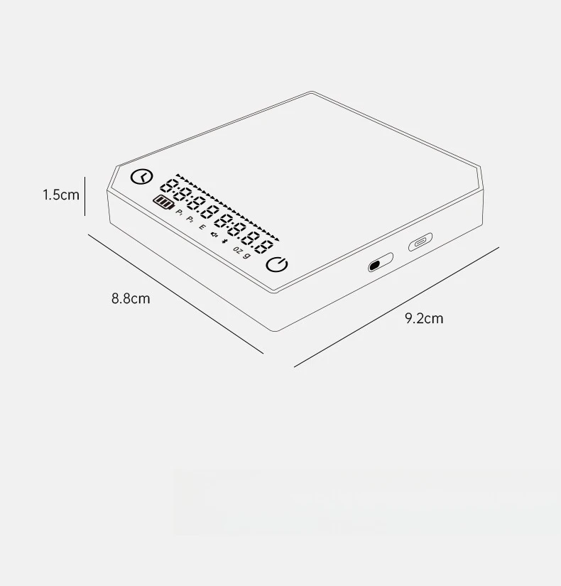 Metal Digital Coffee Scale