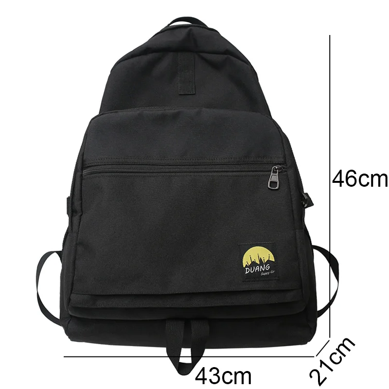 Male Women High Capacity College Backpack Girl Boy New School Bag Trendy Lady Men Laptop Backpack Fashion Female Travel Book Bag