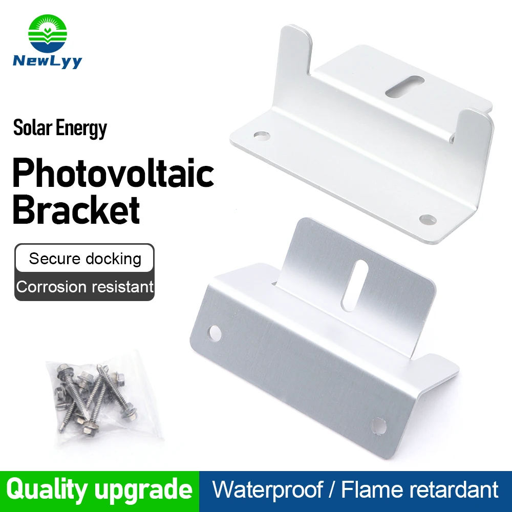 Durable Z-Bracket Solar Panel Roof Mount | Heavy-Duty Support for Boat, RV, Off-Grid Installations