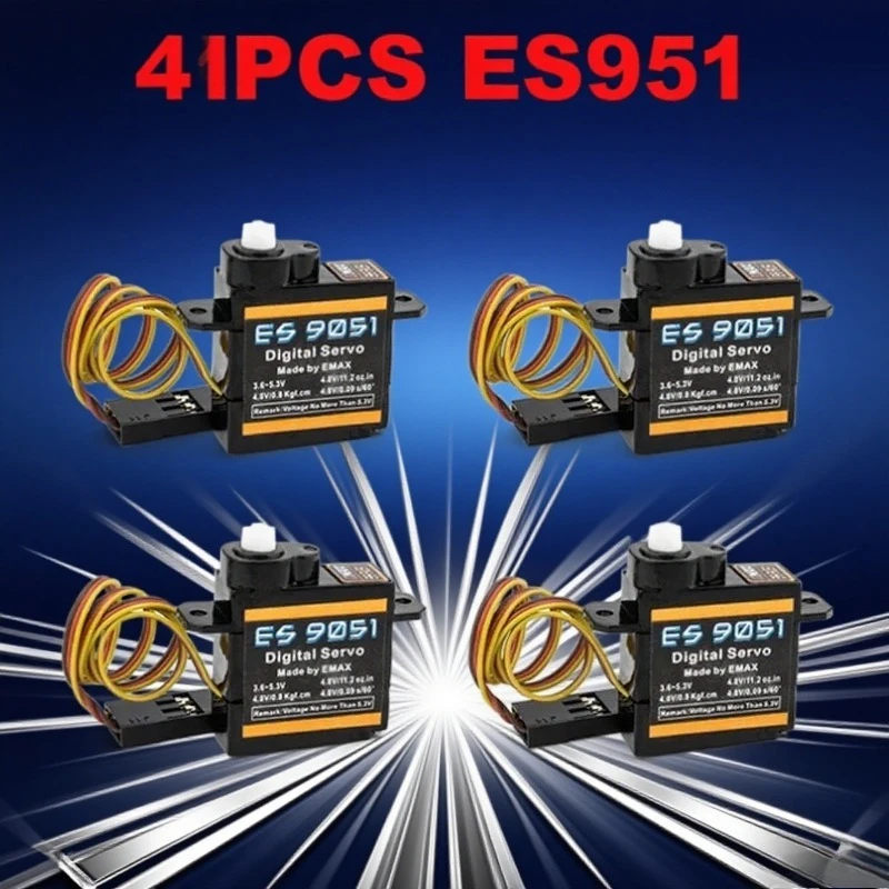 High-Performance Digital Micro Servo with Plastic Gearbox and 0.8kg Torque for 3D Aircrafts Wholesale Dropship