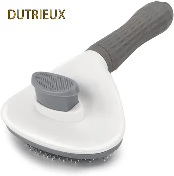 Pet Dog Brush Cat Comb Self Cleaning Pet Hair Remover Brush For Dogs Cats Grooming Tools Pets Dematting Comb Dogs Accessories 1