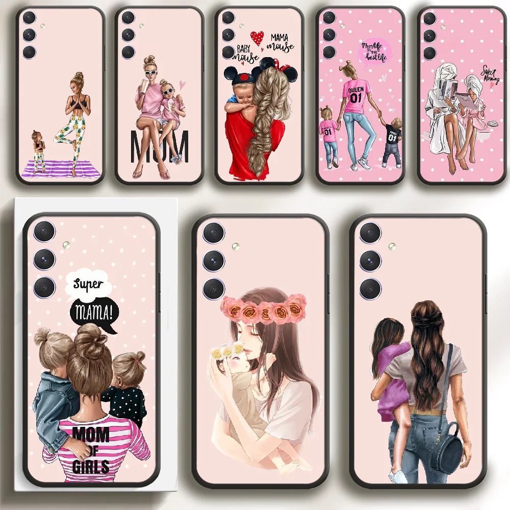 Super-Mom-Baby-Girl-Phone-Case-Cover-For-Samsung-Galaxy-A-12-13-32-33 ...