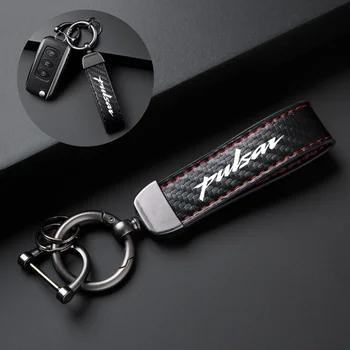 Portachiavi con Cinghia per Chiavi, Accessori, Portachiavi Personalizzati per Uomo e Donna, Auto, Moto, per Bajaj Pulsar RS/200 NS/200 200 A LOGO