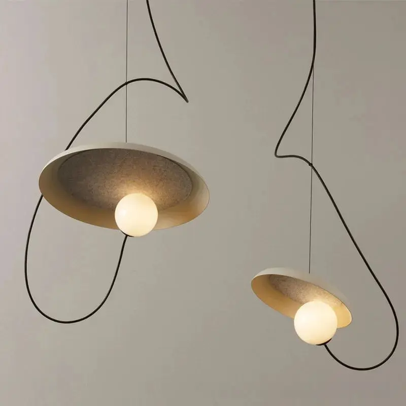 Pendant lamp home hotel room decor light reading lamps luxury home decor light room lamp light rock and metal 2