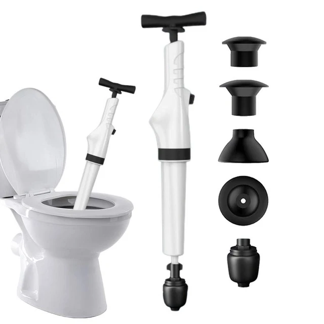 Drain Plunger Pump Toilet Manual Air Sink Dredger Vacuum Drain