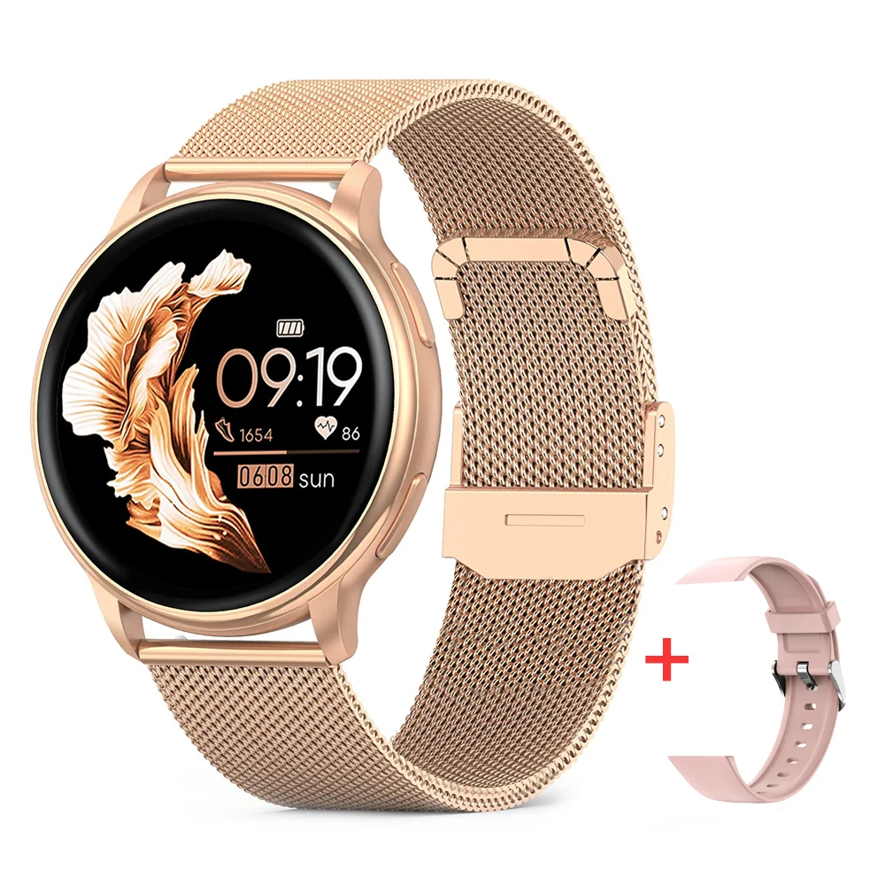 Relógio Inteligente MEVADEN com Chamada Bluetooth, Mostrador Personalizável, Monitor de Fitness e Frequência Cardíaca para Homens e Mulheres, Compatível com Android e iOS Y22