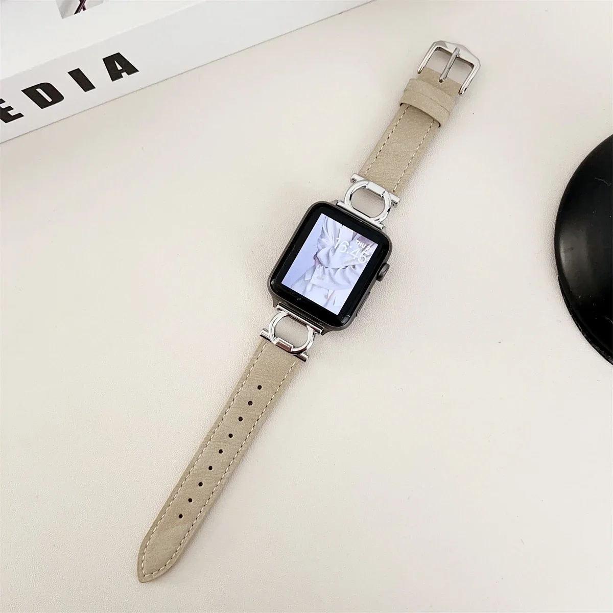 Smartwatch Band For Apple Watch Leather Fashion Replacement Strap_voghion.com