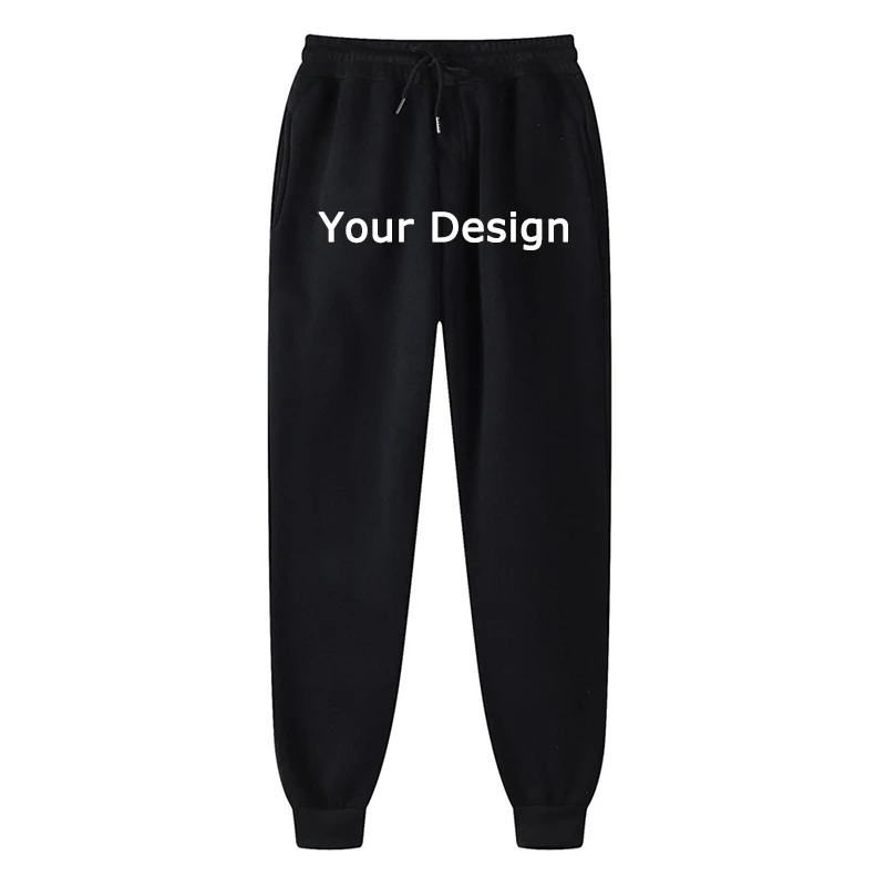 Custom Printing Sweatpants for Men Women Athletic Joggers Trousers Spring Fall Casual Loose Fleece Lined Pants with Pockets S1bea0902cb66410a85d0762b7939905cO