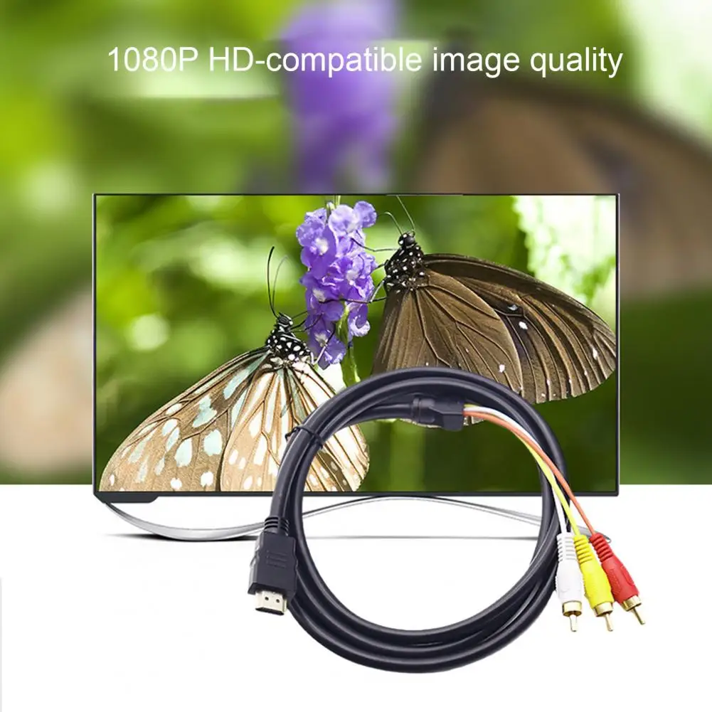 ޴ ս   AV ̺, HDMI ȣȯ,  3 RCA  TV ڽ   ̺, Ȩ ׼