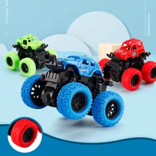 

Big Wheel Monster Truck 360 Degree Flipping Car Inertia Friction Power SUV Diecast Outdoor Toys For Children Boys Birthday Gift