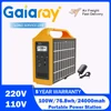 Gaiaray Portable Power Station 100W 76.8Wh 220V 110V Outdoor Power Supply Solar Charging Suitable for Camping and RVs