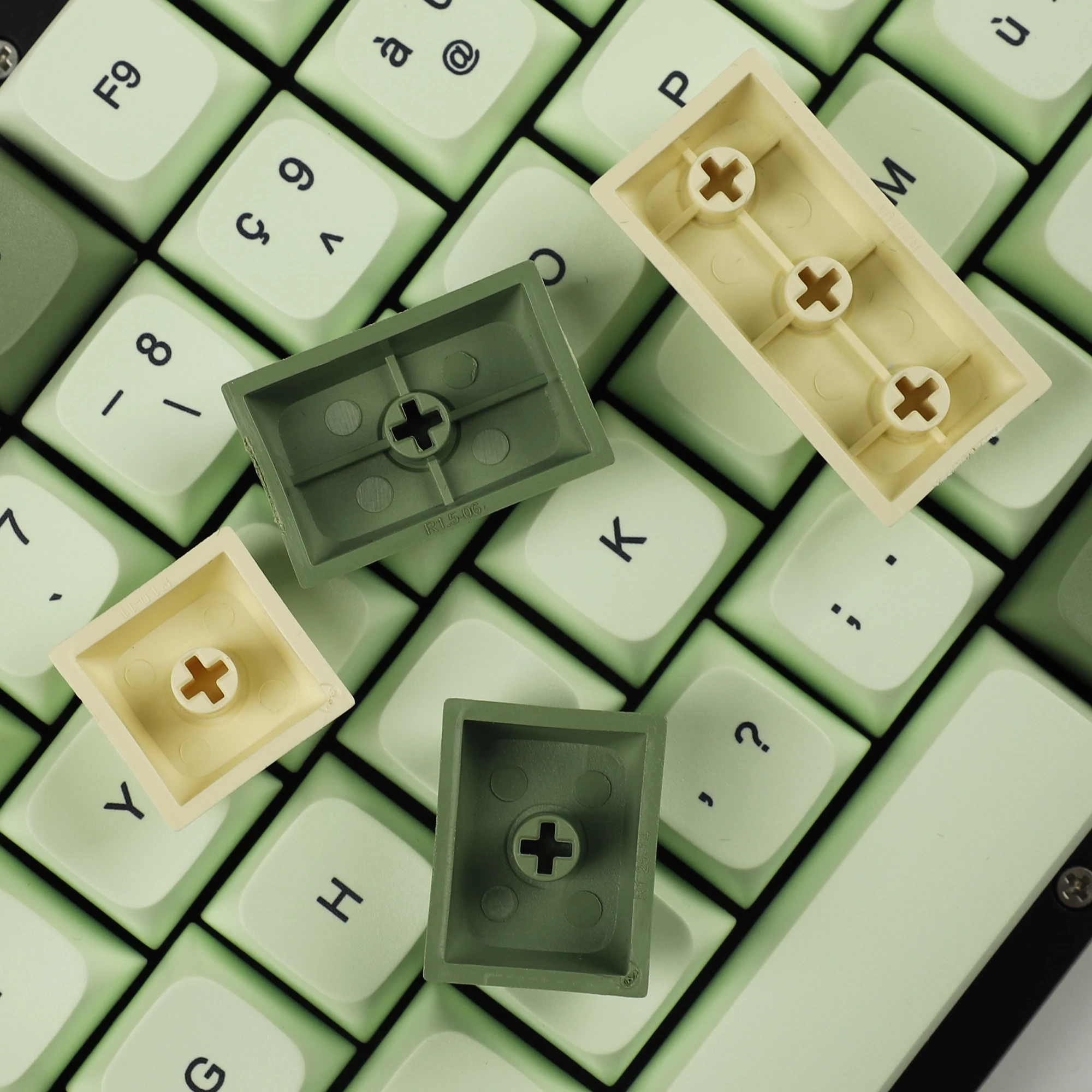 V2 Alemão Francês Espanha ISO Keycaps Para