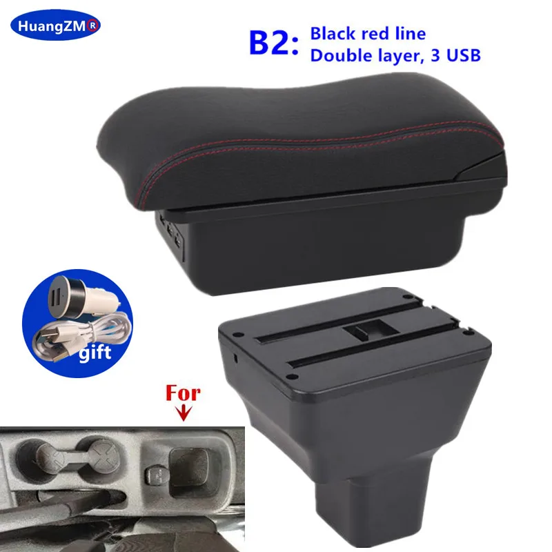 صندوق مسند ذراع السيارة لنيسان ركلات مسند الذراع ص...