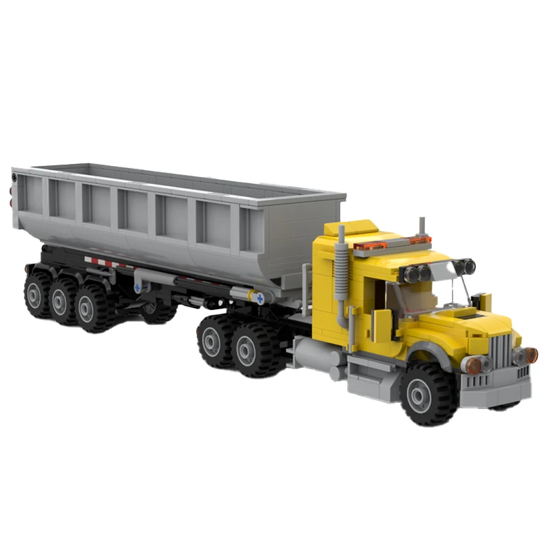 

MOC Transportation Series Transport Truck Model Children's Puzzle Toys Christmas Gift