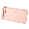 Fashion Long Wallet Slim Ladies Clutch High Quality Card Holder Buckle Tassel Leather Wallet 5