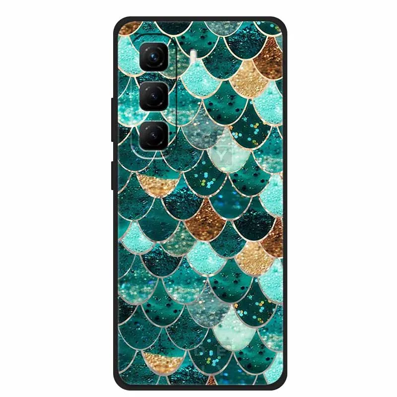 Stylish Painted Soft TPU Silicone Phone Case - Fashion Back Cover