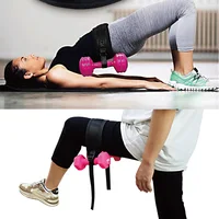 Hip Thrust Belt for Effective Glute Bridge Workout with Dumbbells Kettlebells Squats Lunges Bridges Dips Training Home Equipment 2