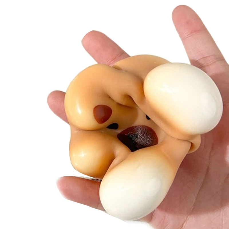 Q0KB Cartoon Capybara Squishy Slow Risings Fidgets Toy Squishy Stress Relief Toy Birthday Classroom Prize Toy for Kids 4