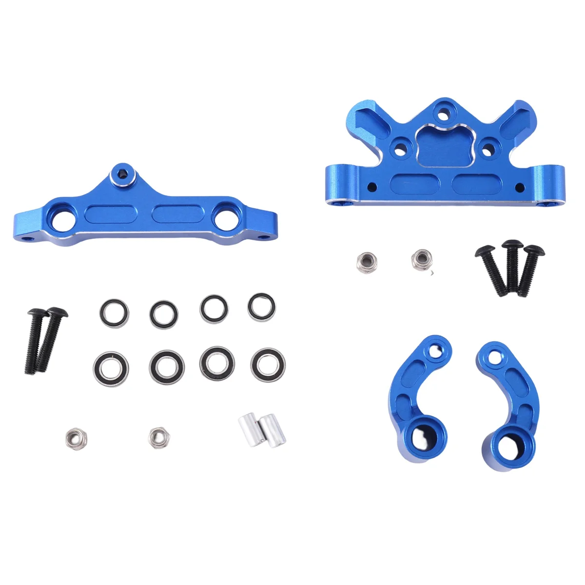 

Набор металлических рулевых насадок для 1/5 Arrma KRATON 8S BLX Outcast 8S BLX KRATON EXB, запчасти для роликов, аксессуары, синий