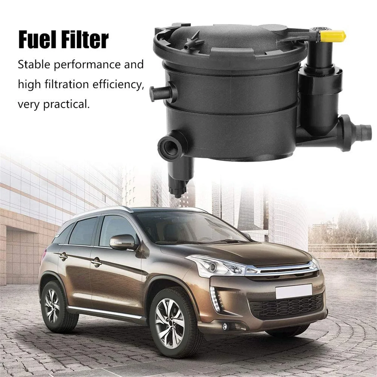 Car Fuel Filter & Housing 191144 for Xsara Berlingo Peugeot 206 306 Partner Expert 1.9D DW8 FC446 fuel filter