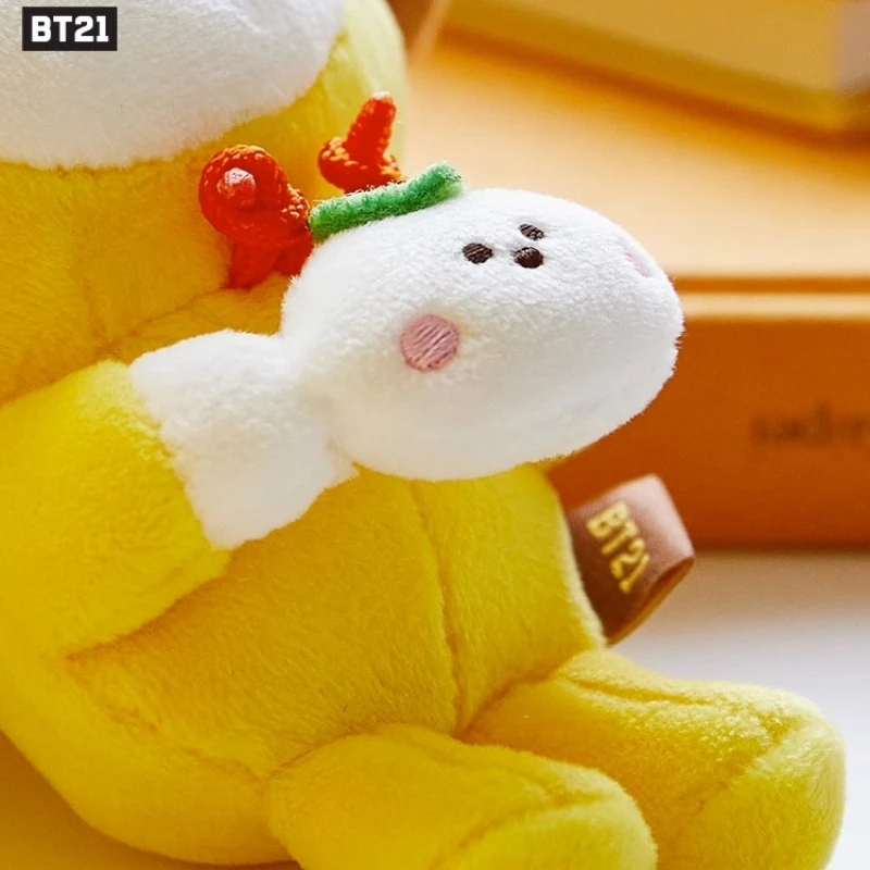 Line Friends Bt21 Kawaii Plush Toys Anime Tata Mang Koya Rj Shooky Chewy  Chewy Chimmy Series Creative Large Magnet Doll Gifts - AliExpress