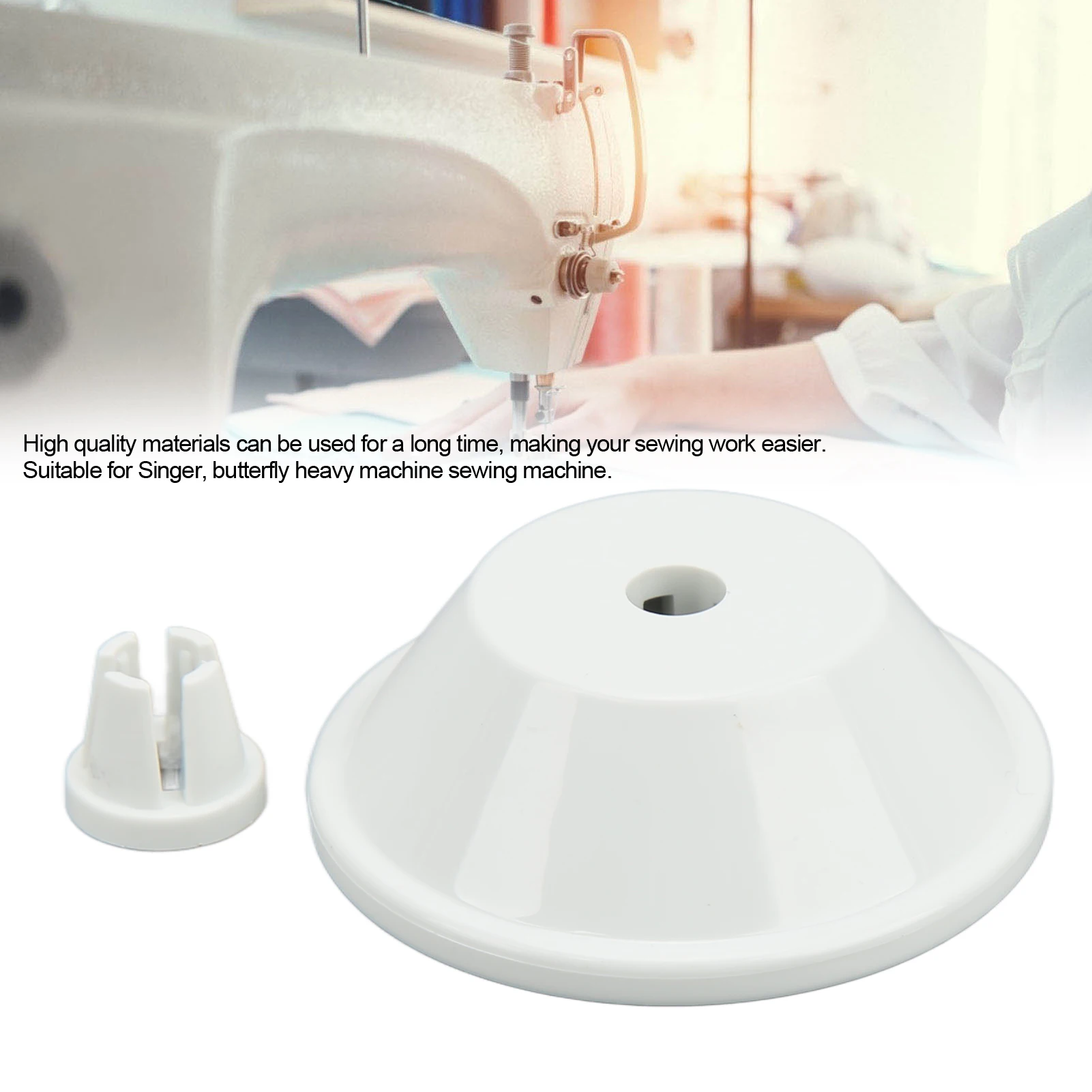 핀캡, 스풀캡, 헤비 머신 재봉틀 실 플러그, 실 휠 커버 (싱어, 버터플라이 스풀캡, 스풀 홀더용)