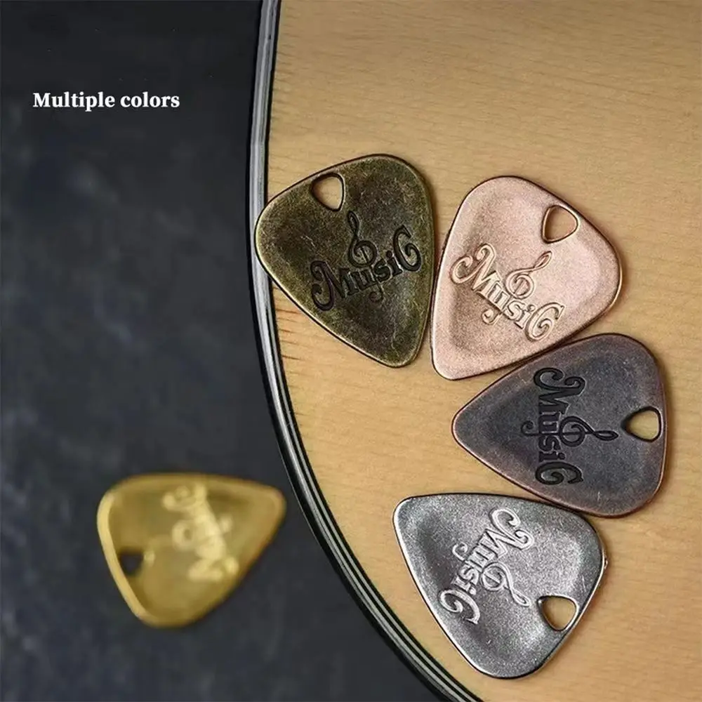 Metal Guitar Pick guitar picks Electric Guitar Bass Replacement Acoustic Picks Triangular Design Plectrum for Electric