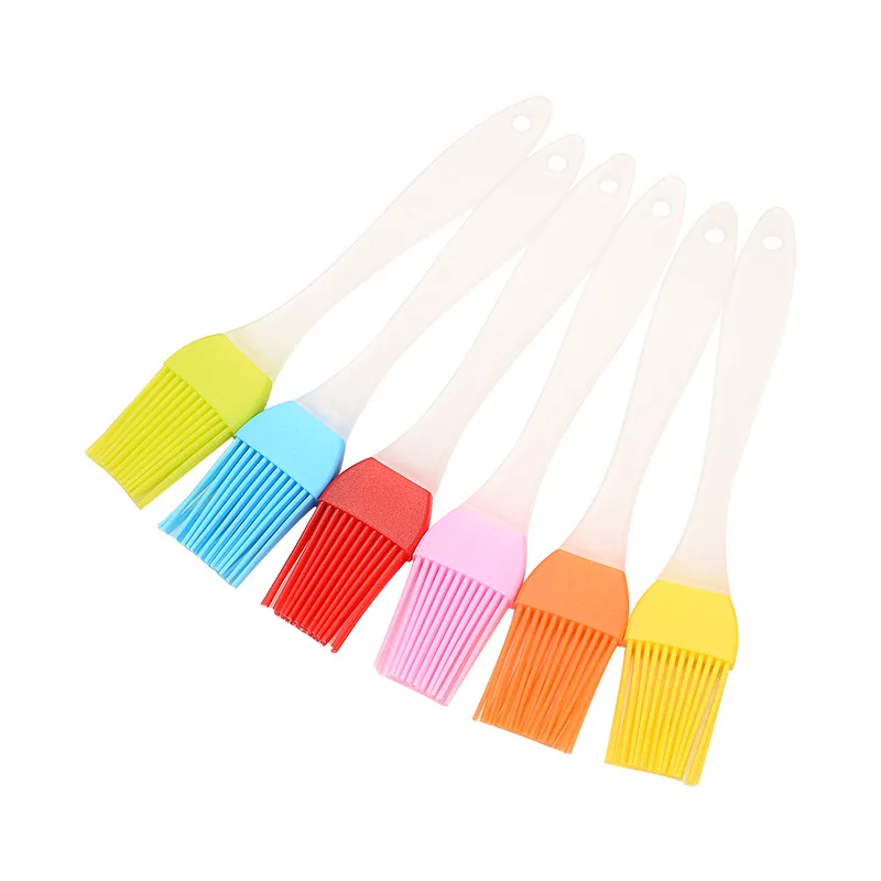 Silicone Grill Brush Bread Chef Brush Pastry Oil Cooking Smear BBQ Brush Tool Seasoning Brush Baking Pan Oil Brush Kitchen Brush images - 6