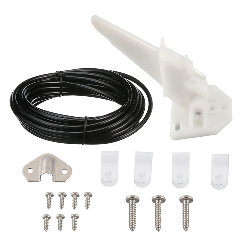 

Marine Universals Лодки Спидометр Speedos Комплект пикапа Pitot с 20-футовой трубкой из ПВХ