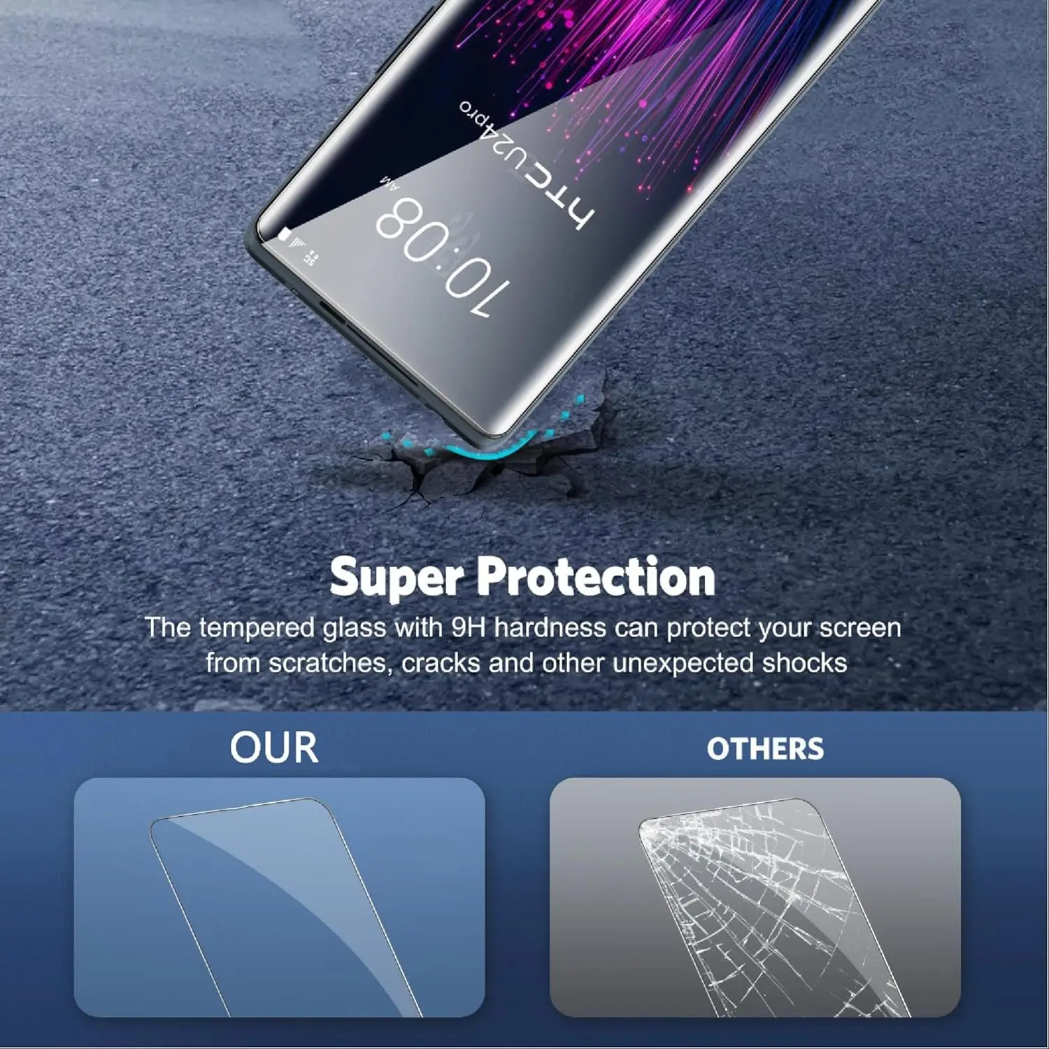 3D Curved Tempered Glass Screen Protector - Enhanced Protective Glass