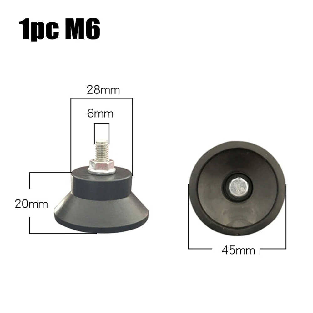 1pc Air Compressor Foot Pad Black Rubber Pad Shockproof Components Replacement For Air Pumps Oil-Machines