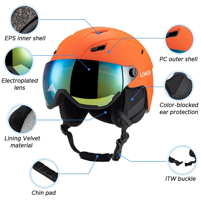 Integrated Ski & Snowboard Helmet 2