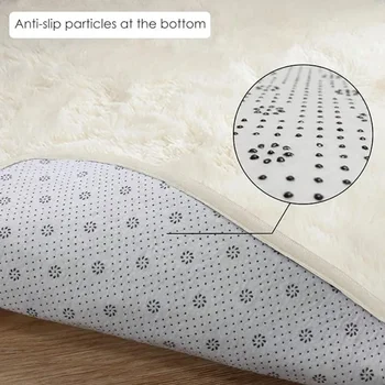 Fluffy Round Plush Rug 4