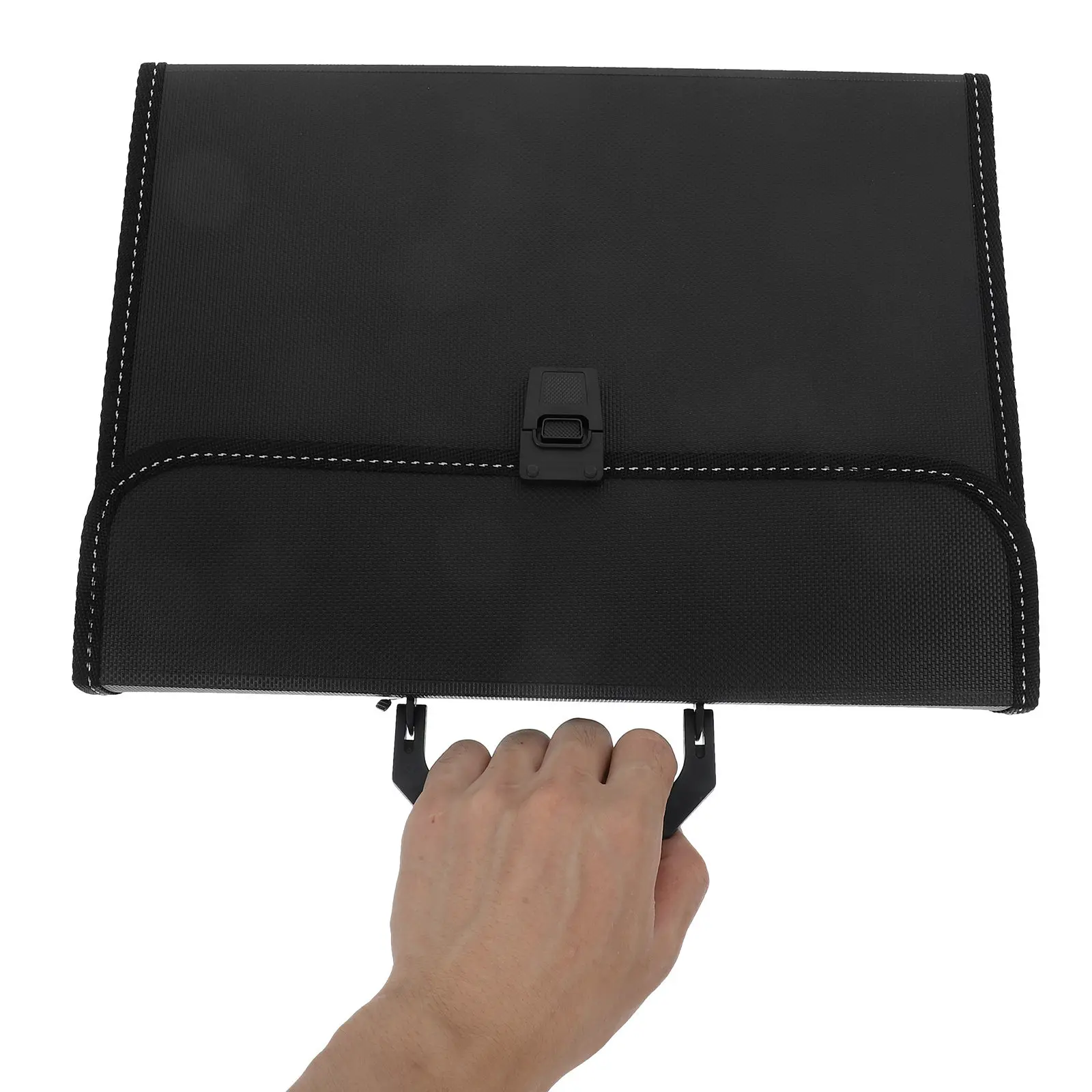 12단 휴대용 확장형 아코디언 파일 정리함 손잡이 영수증 문서 폴더 정리함 사무실 가정용 영수증 바인더