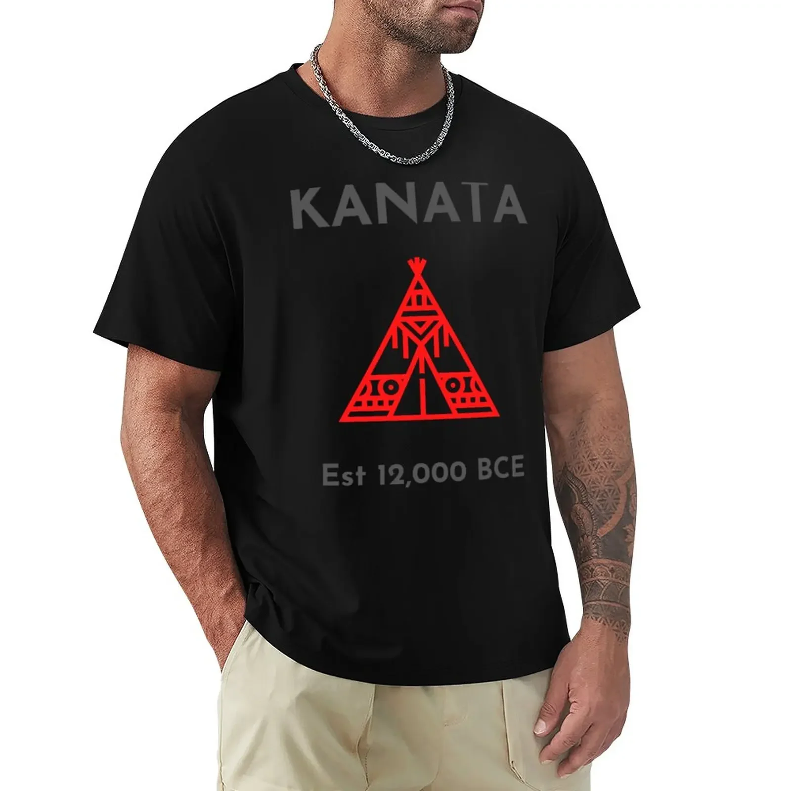 

Kanata/Canada T-Shirt summer top animal print shirt for boys quick drying shirt fruit of the loom mens t shirts