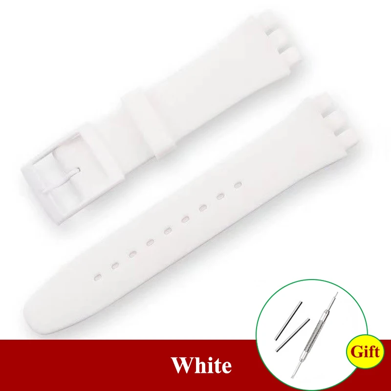 Colorful Soft Silicone Bracelet Watchband Strap Replacement with Tool