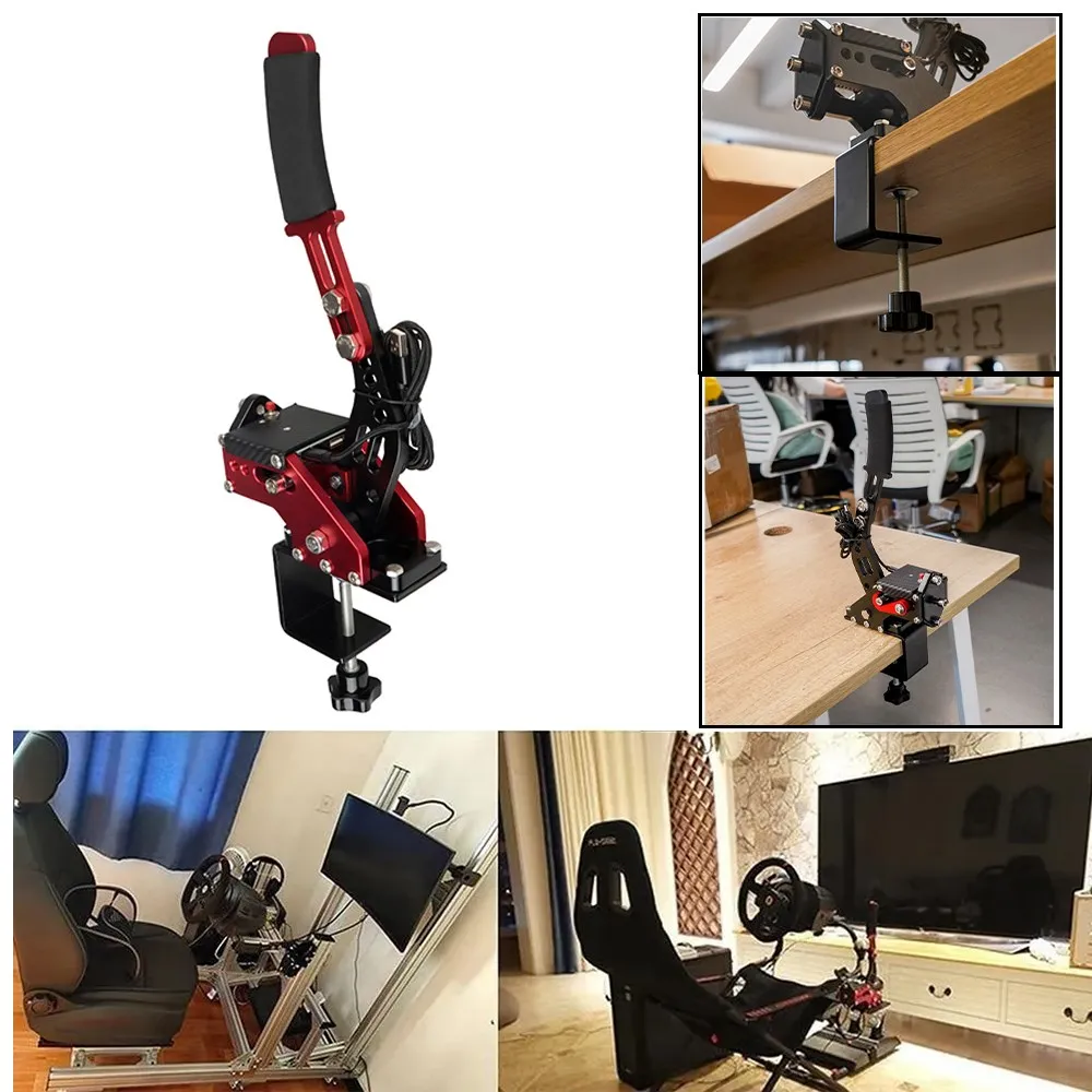 Universal Racing Game USB Handbrake And Fixing Clamp Bracket For XBOX1 XSS XSX For Logitech G920 PC All Steering Wheel Available