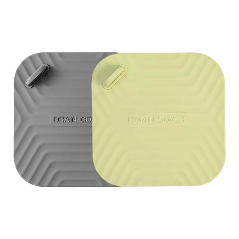 

Shower Drain Cover Sewer Smell Removal Sealing Silicone Cover Floor Drain Deodorant Pad Anti Inscts Anti Odor Seal For Kitchen