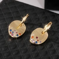 Mini boucles d'oreilles saphir Urban Summer Nights - Les boucles d'oreilles de fiançailles pour femmes sont des cadeaux nobles et élégants pour elle 5