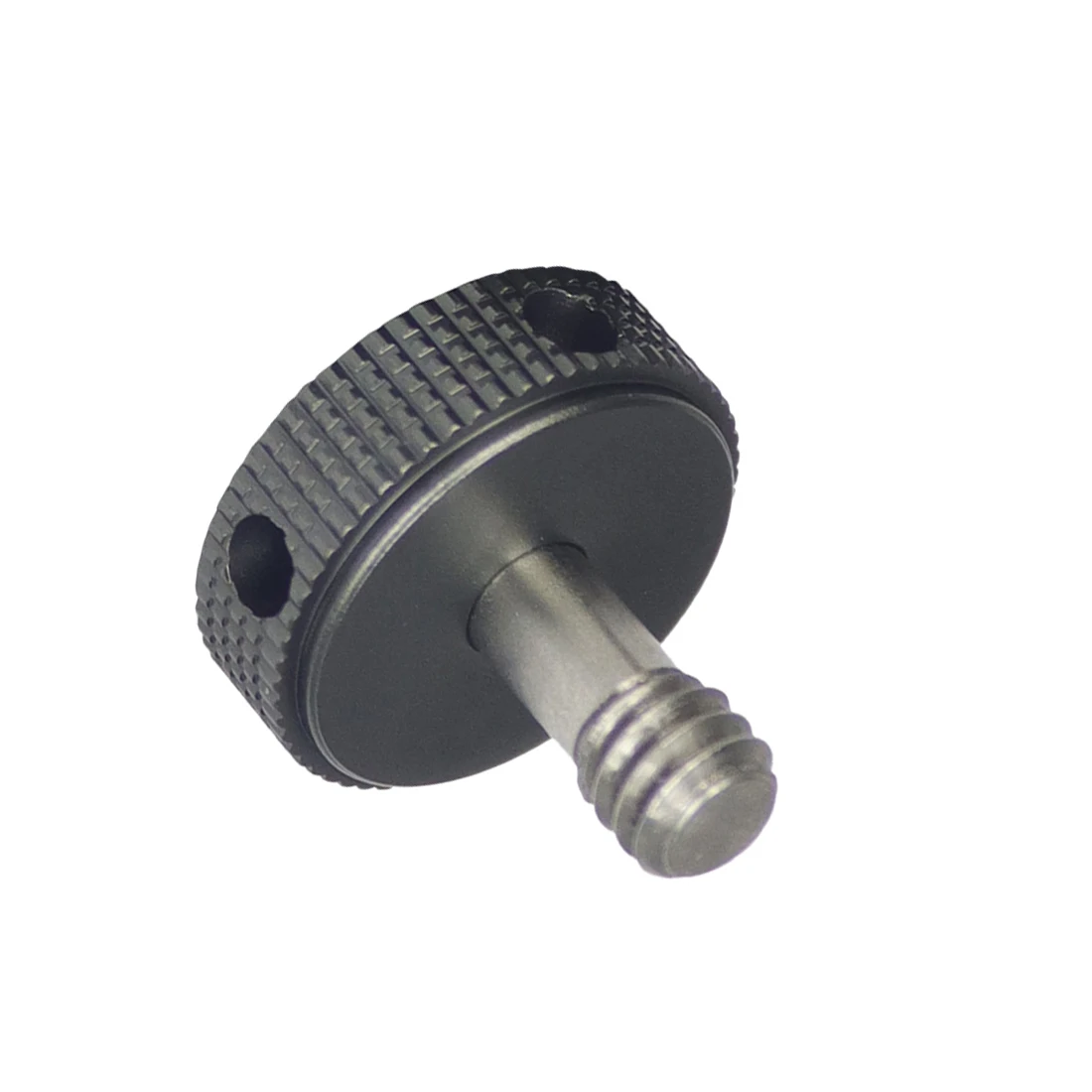 2x 1/4" Edelstahl Schraube CNC Daumenknopf Stativ Kameraständer Blitzlicht Montageadapter DSLR Schnellwechselplattenhalterung – Detail 8